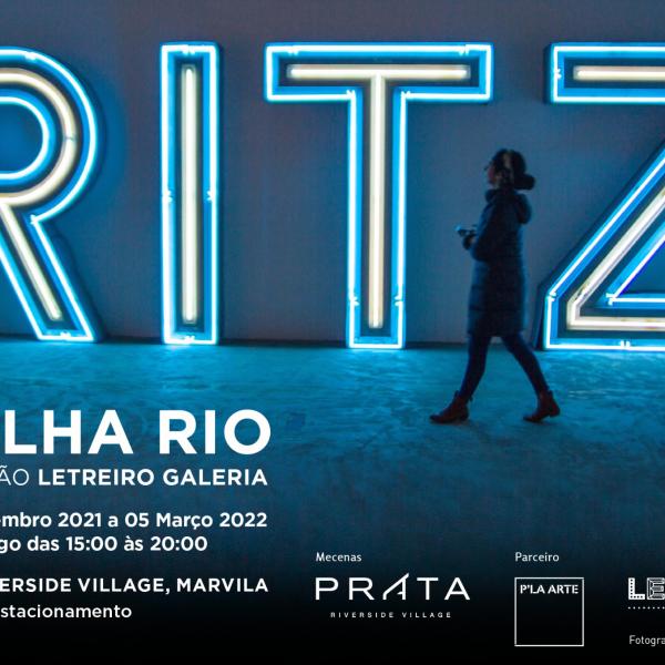 Aluna de Doutoramento em Design, Rita Murias é uma das organizadoras da Exposição Brilha Rio, até 5 de março no Parque de estacionamento do Prata Riverside Village