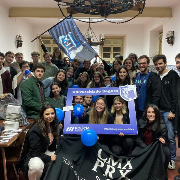 Alunos da FA.ULisboa  acompanharam a PSP numa operação Stop em Lisboa