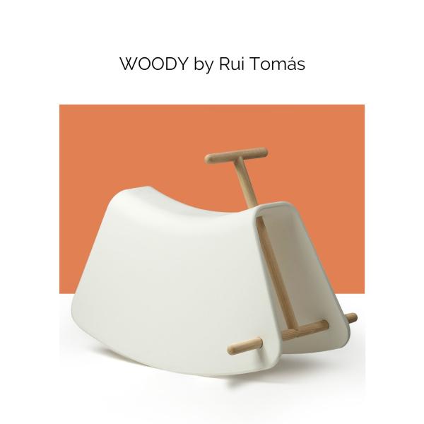 Após os prémios German Design Award e Red Dot Design Award, o Woody, interpretação do tradicional cavalinho pelo Professor Rui Tomás, chega agora ao mercado