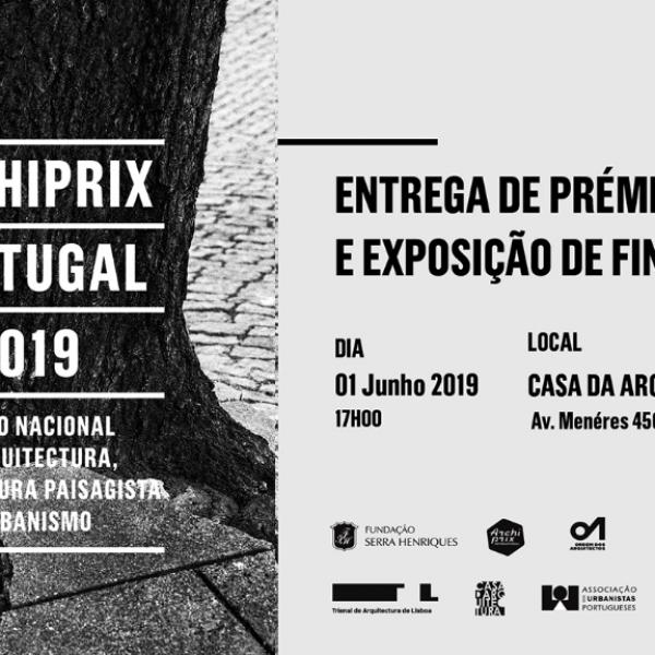 Archiprix Portugal 2019: Cerimónia de entrega de prémios