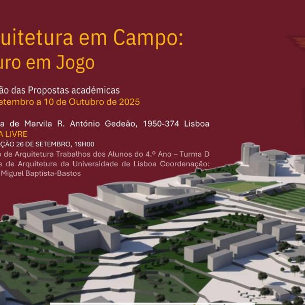 Exposição das propostas académicas 