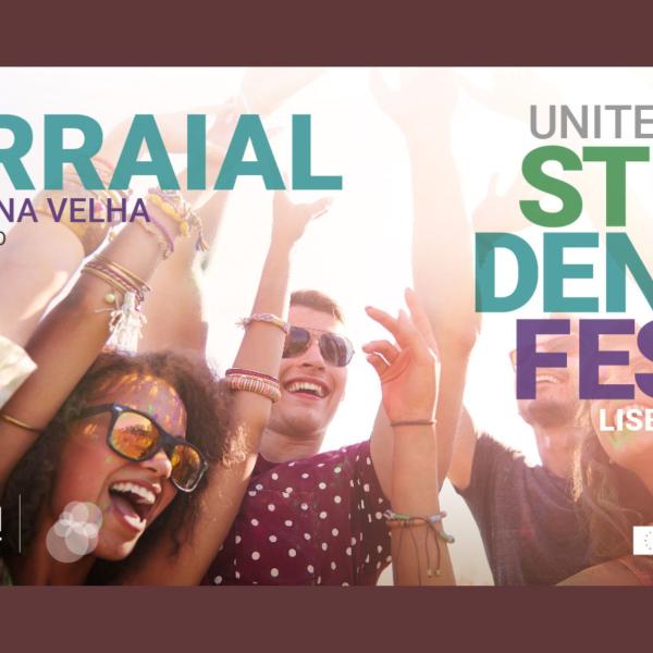 Arraial Unite! Student Fest’23, dia 1 de julho, das 11h00 às 17h00