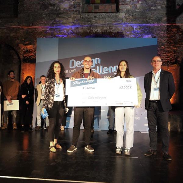 Bárbara Gomes e Luís Melo, vencedores do da FA.ULisboa Evento Roca One Day design Challenge serão este ano elementos do júri