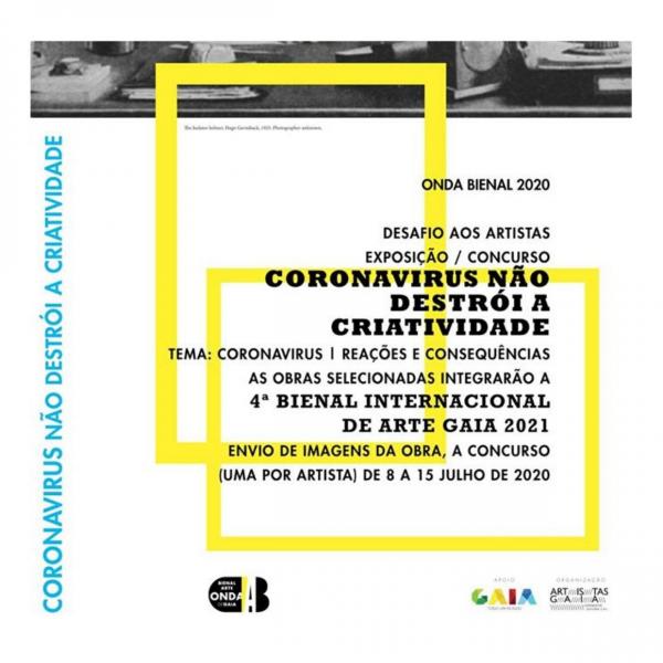 Bienal de Gaia lança concurso artístico – pintura, desenho, escultura e fotografia 