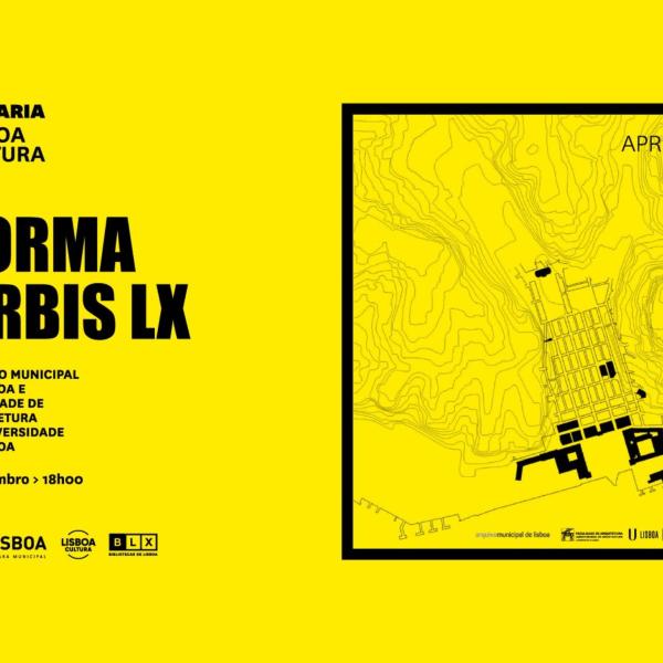 Apresentação Cadernos Forma Urbis Lx | Livraria Lisboa Cultura, 6 novembro, às 18h00