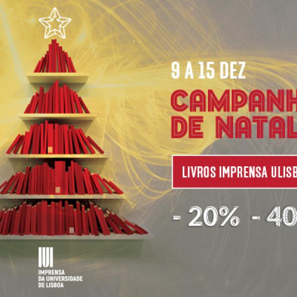 Campanha de Natal da Imprensa da ULisboa com descontos até 40%