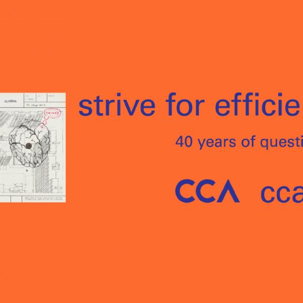 Canadian Centre for Architecture (CCA) em apresentaçãoo na FA: Why strive for efficiency?