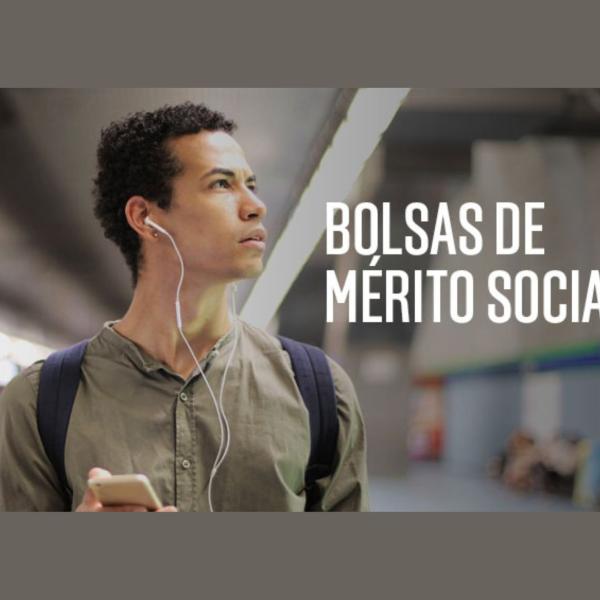 Candidaturas Abertas para atribuição de três Bolsas de Mérito Social, até 24 de novembro