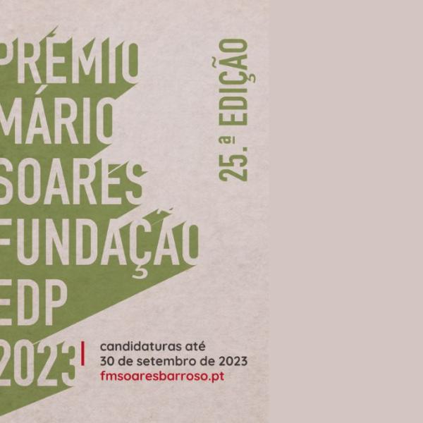 Candidaturas ao Prémio Mário Soares a decorrer até 30 de setembro