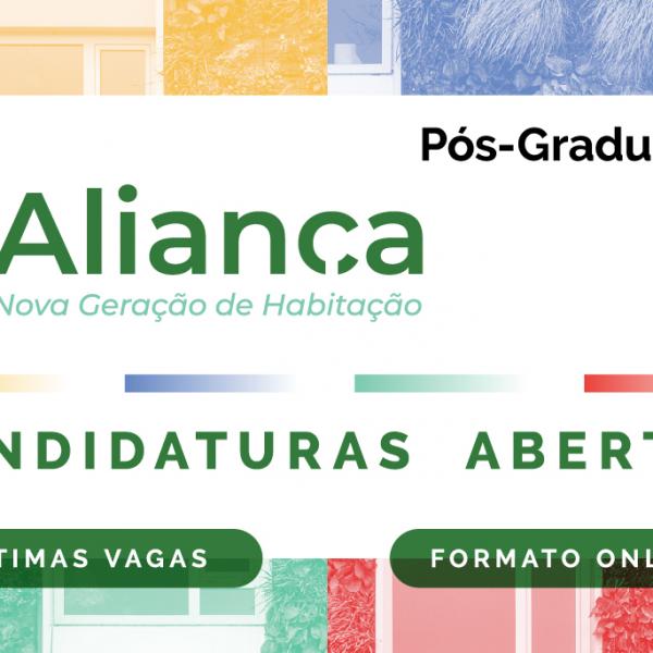Candidaturas às formações / pós-graduações na área da Habitação, em formato online, até 29 de julho