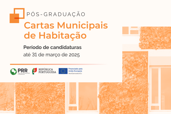 Candidaturas abertas para o curso “Cartas Municipais de Habitação”