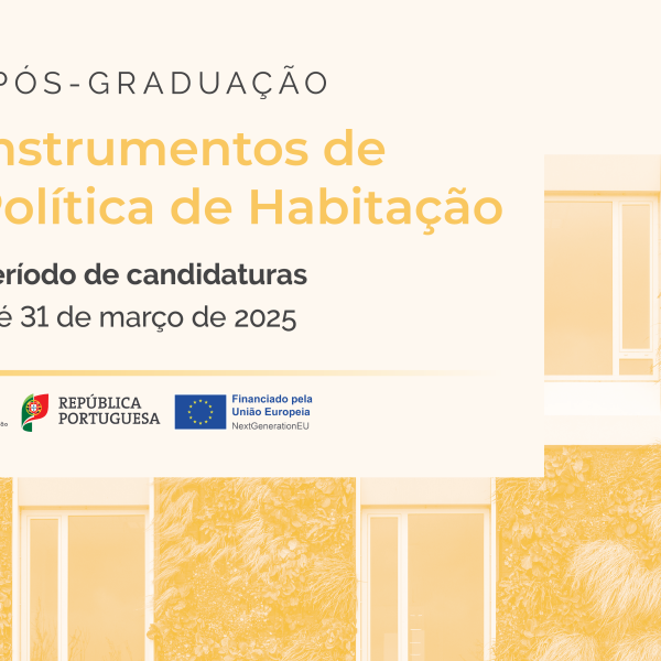 Candidaturas abertas para Curso “Instrumentos de Política de Habitação”