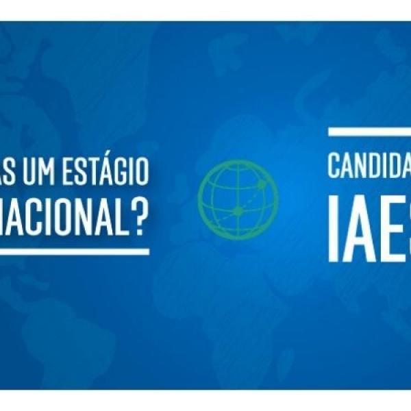 Candidaturas para a IAESTE abertas até 31 de outubro