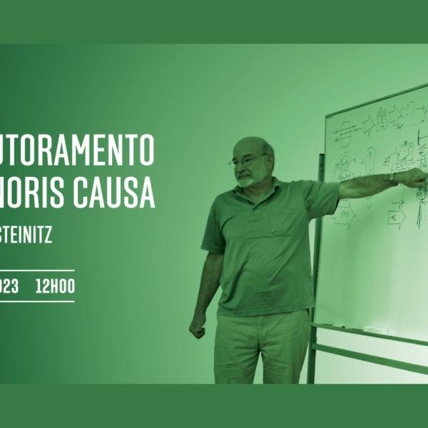 Cerimónia de atribuição do título de Doutor Honoris Causa a Carl Steinitz, dia 2 de novembro de 2023, às 12h00, no Instituto Superior de Agronomia