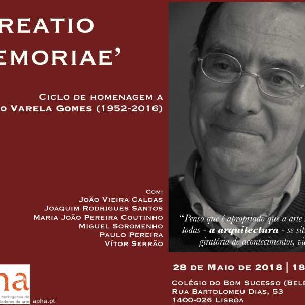 Ciclo de homenagem a Paulo Varela Gomes