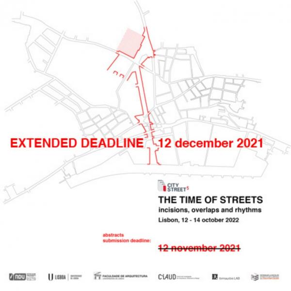 City Street 5, Nova data de submissão de abstract, até 12 de dezembro