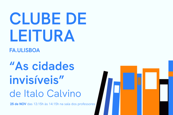 Clube de Leitura da FA - Conversa à volta de um livro