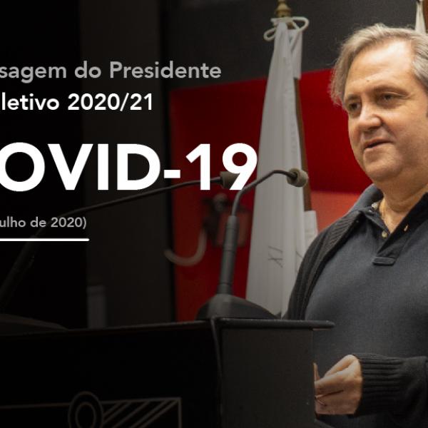Comunicado do Presidente da FA.ULisboa sobre a organização do próximo ano letivo