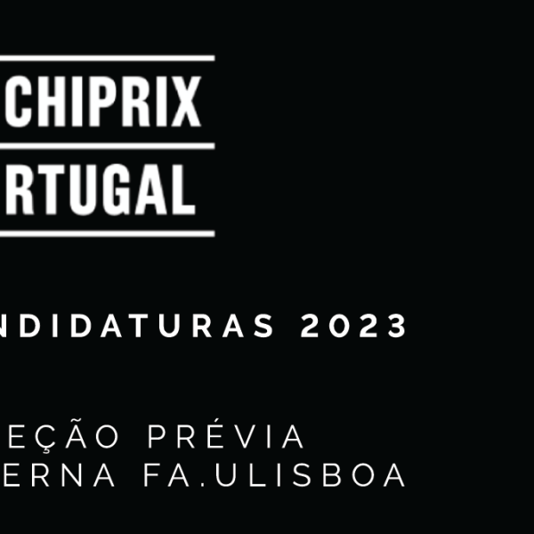 Concorre à seleção interna para o Prémio Archiprix 2023, até 21 de fevereiro