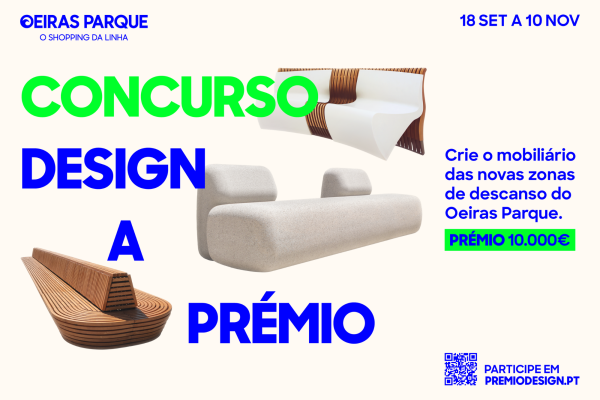 Concurso do Oeiras Parque: DESIGN A PRÉMIO