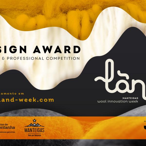 Concurso Lãnd Design Award 2023, destinado a estudantes de design, designers profissionais e outros criativos