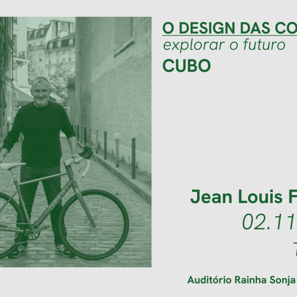Conferência com o Designer Jean Louis Frechin, dia 2 de novembro, CUBO
