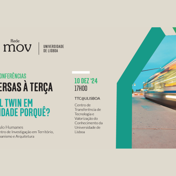 Conferência REDEMOV: “Digital Twin em Mobilidade Porquê?”