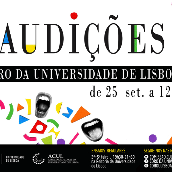 Coro da Universidade de Lisboa - Audições 2023