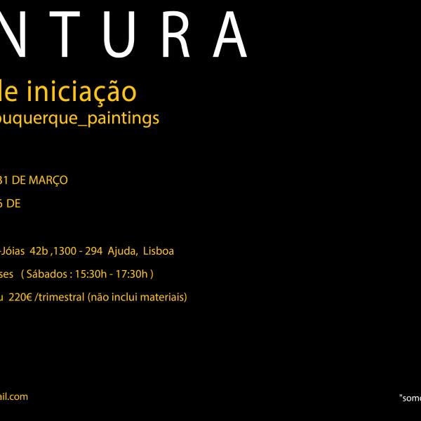 Curso de Iniciação à Pintura do Atelier o Guarda-Jóias com Rui Albuquerque