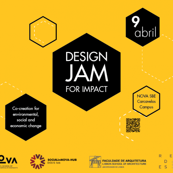 Design Jam for Impact, dia 9 de abril, Campus NOVA SBE Carcavelos