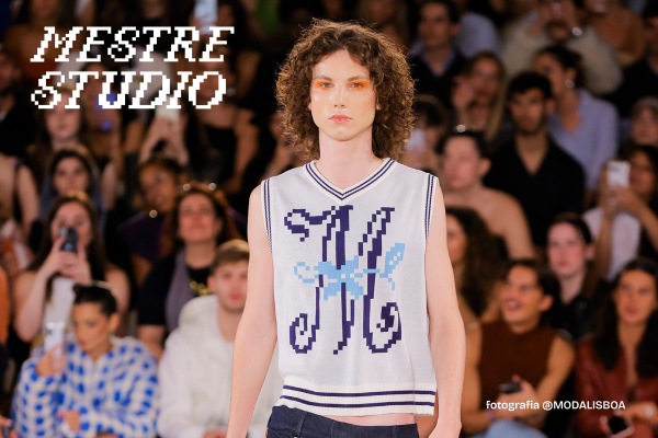 Diogo Mestre, aluno do Mestrado em Design de Moda, é um dos Designers da ModaLisboa 