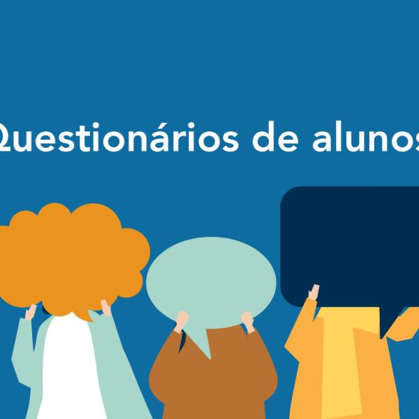 Divulgação de questionários de alunos de Mestrado e Doutoramento