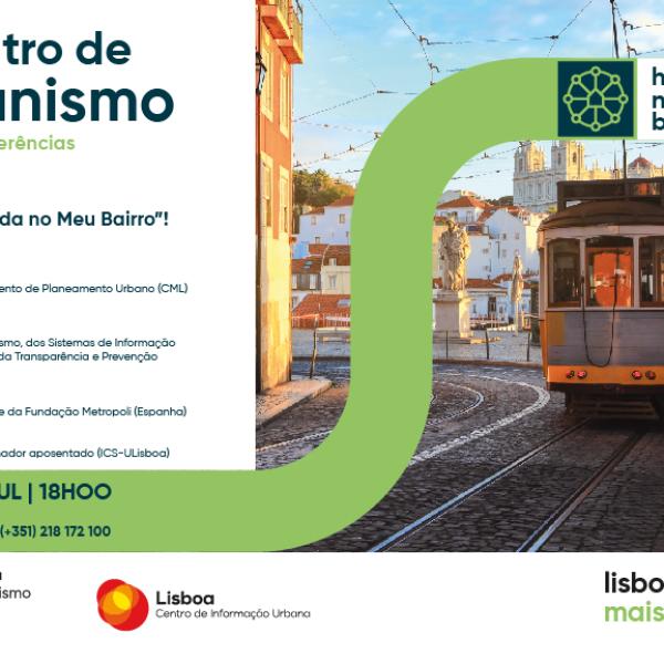 Encontro de Urbanismo, Lisboa, “Há Vida no Meu Bairro”! 9 de abril 
