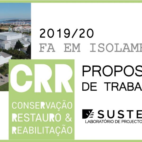 Equipa do Sustenta colaborou com a UC “Conservação, Restauro e Reabilitação” (CR&R), da turma C do 4.º ano do Mestrado Integrado em Arquitectura