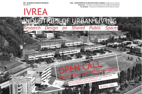 Erasmus+ BIP IVREA - INDUSTRIES OF URBAN LIVING