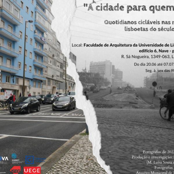 Exposição fotográfica “A cidade para quem?: quotidianos cicláveis nas ruas lisboetas do século XX”, na NAVE até 7 de julho