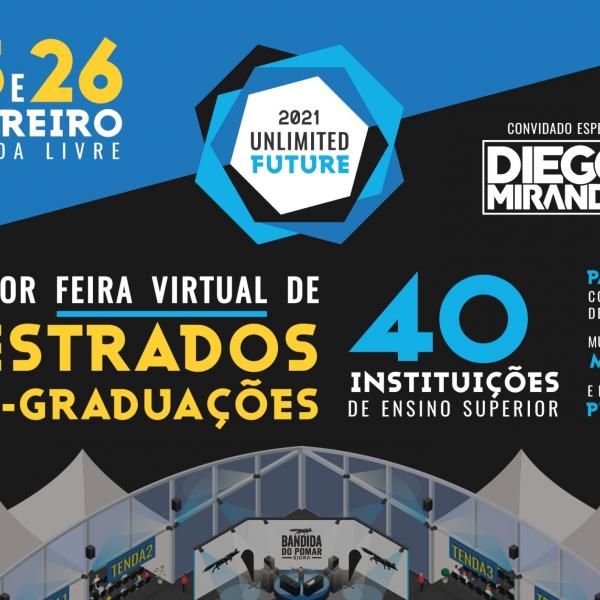 Faculdade de Arquitetura estará presente na Feita Virtual de Mestrados e Pós-Graduações a Unlimited Future