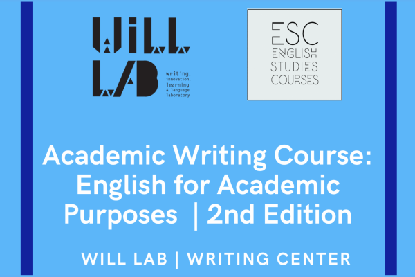 Inscrições abertas para o Curso “Academic Writing Skills Course: English for Academic Purposes (EAP)”