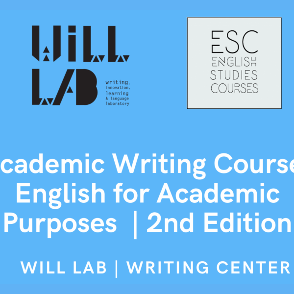 Inscrições abertas para o Curso “Academic Writing Skills Course: English for Academic Purposes (EAP)”