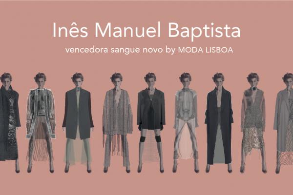 Aluna da FA Inês Manuel Baptista vence prémio sangue novo da Moda Lisboa