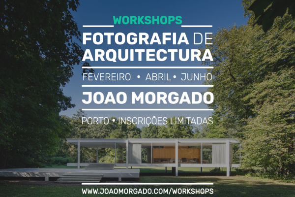 Inscrições abertas: Workshop de Fotografia de Arquitetura