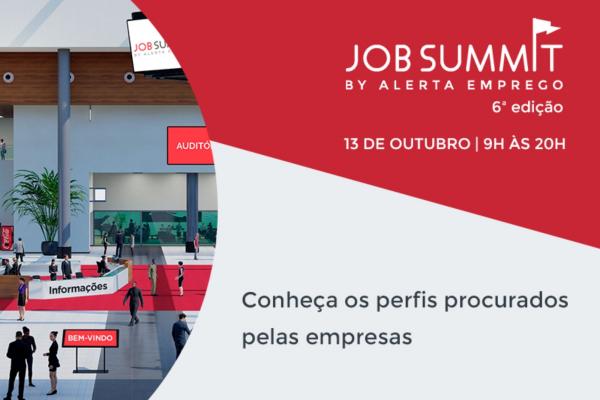 Job Summit - Feira de Emprego, dia 13 de outubro, online e gratuita