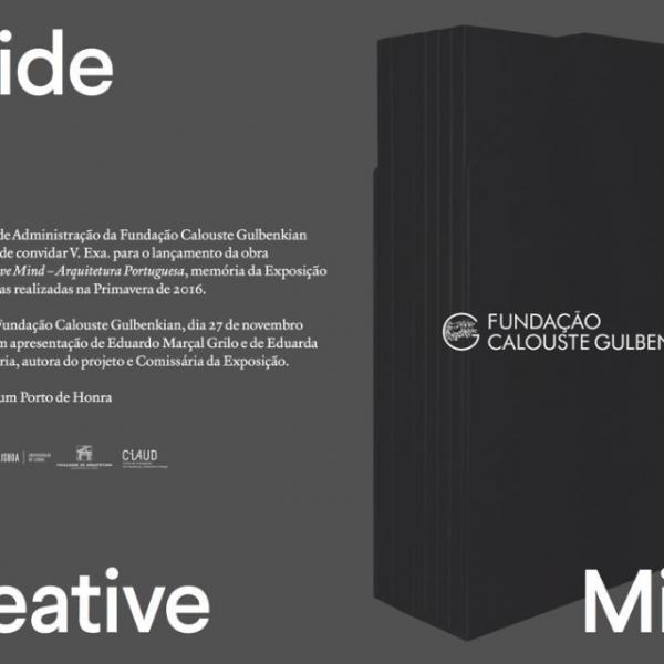 Lançamento da obra “Inside a Creative Mind – Arquitetura Portuguesa”