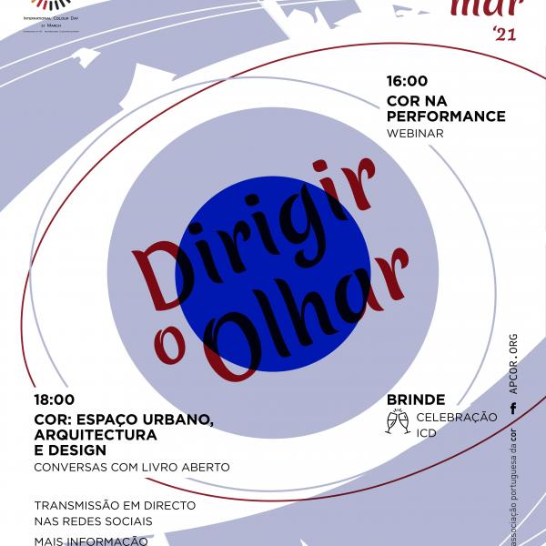 Lançamento do livro “Cor: Espaço Urbano, Arquitectura e Design”, no dia da Cor, 21 de março, pelas 16h (no facebook da Associação Portuguesa da Cor)