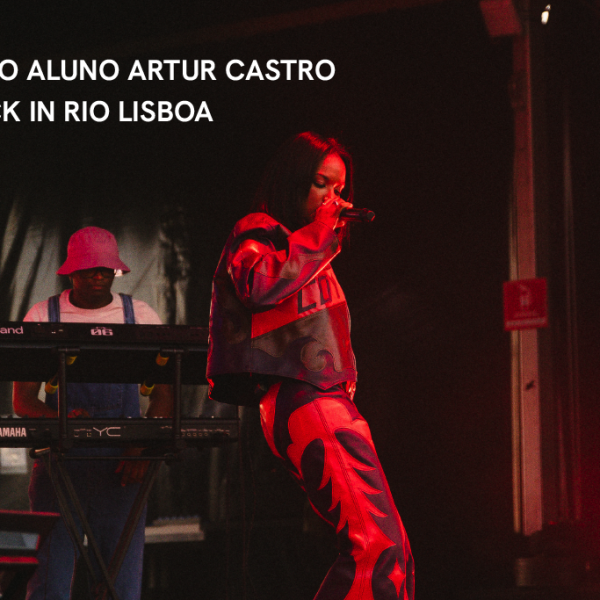 Look do aluno Artur Castro no Rock in Rio Lisboa 2024