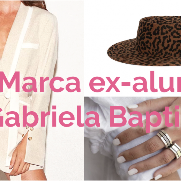 Marca ex-aluna Gabriela Baptista