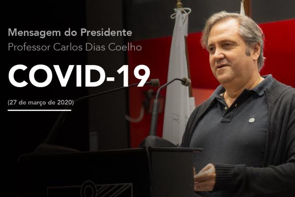 Mensagem do Presidente da FA.ULisboa