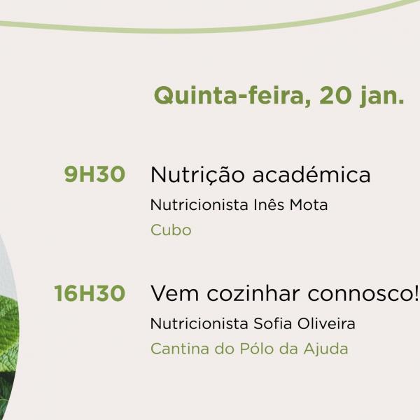 No próximo dia 20 de Janeiro de 2022, irá decorrer a primeira edição dos Health Days com a temática dedicada à Nutrição