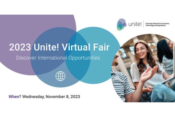 Participe na Unite! Virtual Fair 2023 para estudantes e docentes