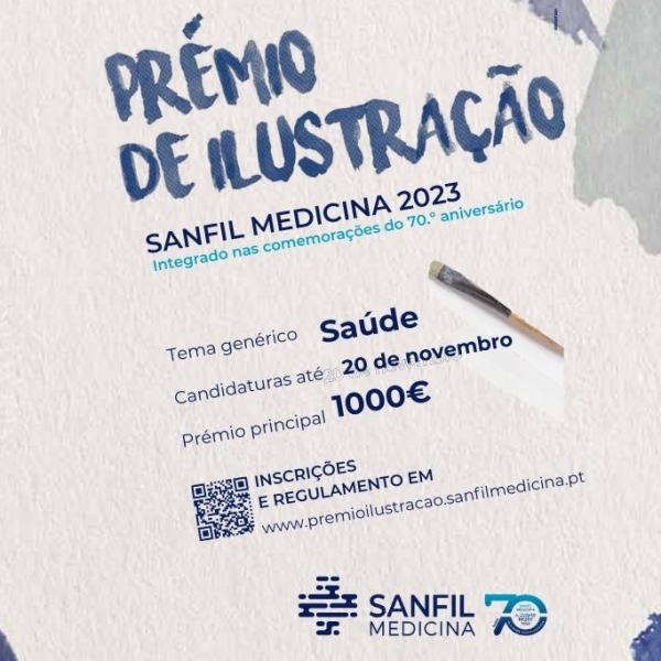 “Prémio de Ilustração SANFIL MEDICINA 2023”, Até 20 de novembro 2023